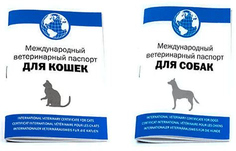 ВЕТПАСПОРТ ДЛЯ КОШКИ СОБАКИ