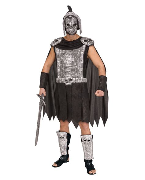 Skull Gladiator Costume For Halloween Horror