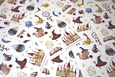 Magic stickers on Behance