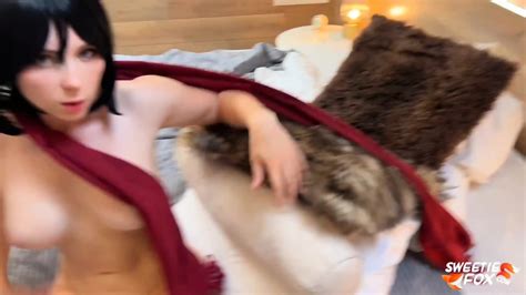 Wow Eren Yeager Roughly Fucks Mikasa And Cums Twice On Ass And On Pussy POV Yehoo