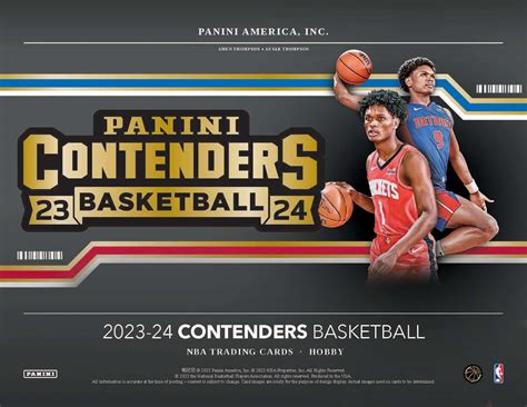 2023-24 Panini Contenders NBA Basketball Cards