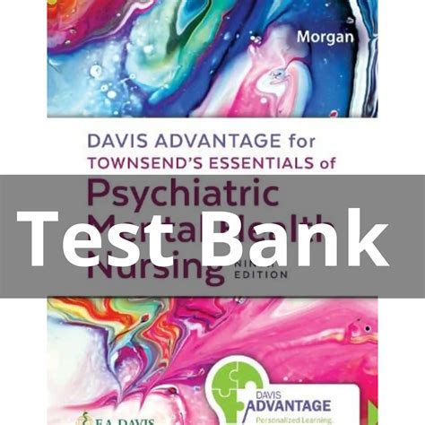 Davis Advantage For Townsends Essentials Of Psychiatric Mental Health