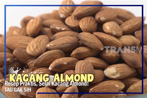 Trans Resep Praktis Dan Sehat Selai Kacang Almond