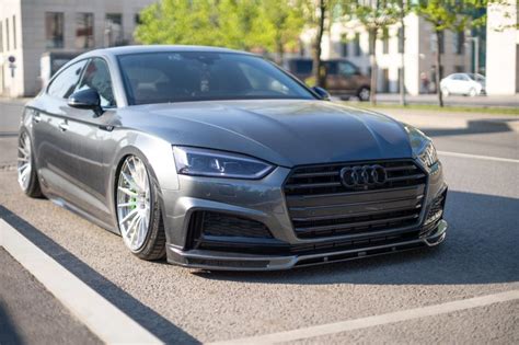 Audi A5 B9 With S Line With The Jms Racelook Exclusiv Line Frontlippe