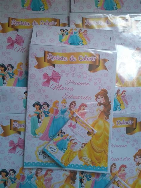 Livro De Colorir Princesas Elo Produtos Especiais