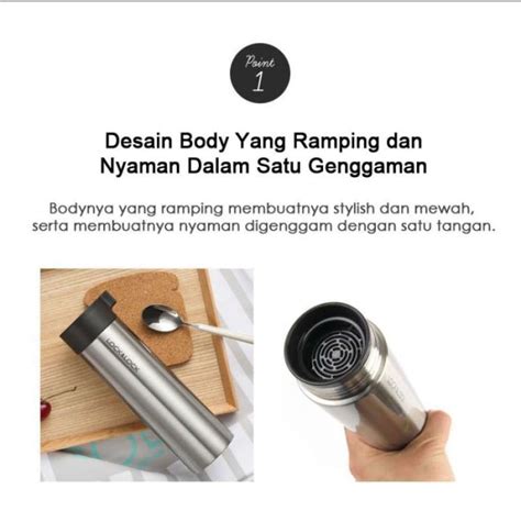 Jual Locknlock Knob Termos Air Minum Hot Cool 400ml Lhc4121b R S Merah Di Seller Kumikaze