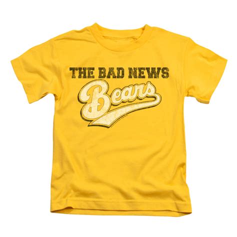 Bad News Bears Logo Childrens T Shirt 219583 Rockabilia Merch Store