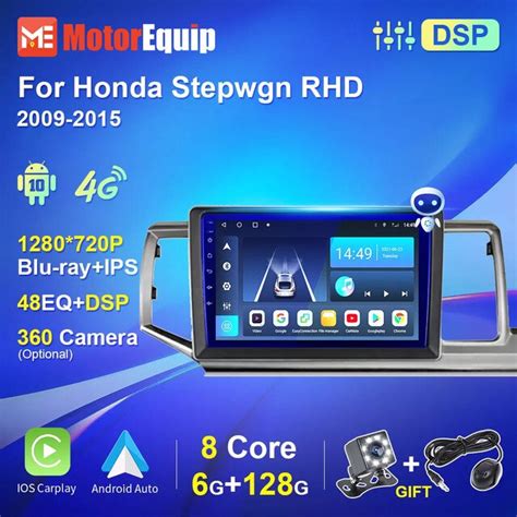 Autoradio For Honda Stepwgn RHD 2009 2015 Multimedia Stereo Car DVD