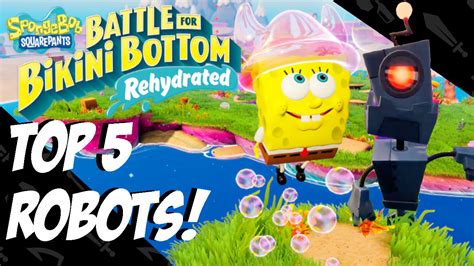 Spongebob Squarepants Battle For Bikini Bottom Rehydrated Top Robots