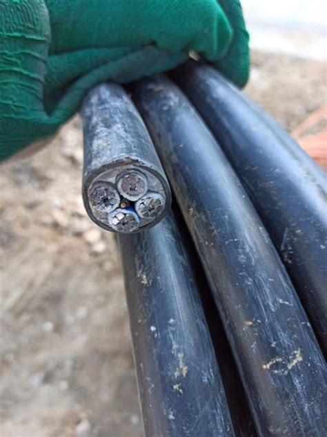 Kabel podzemni aluminij, 4x35 mm², novo