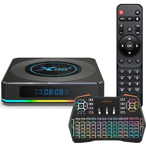 Android 11 0 TV Box 4 Go 64 Go Smart TV Box Amlogic S905X4 USB 3 0