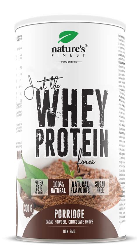 Nature S Finest Whey Protein Porridge Chocolate Molkenprotein