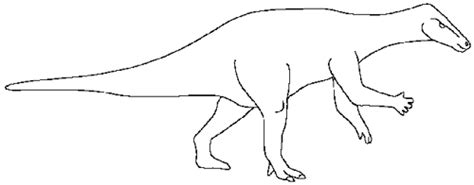 Dinosaur Compsognathus Coloring Page Free Coloring Pages Online 24948