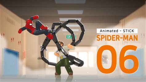 SpiderMan | 3D Stick Fight | new Episode 06 - YouTube