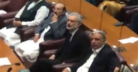 Justice Qazi Faez Isa Spotted In Parliament Global Village Space