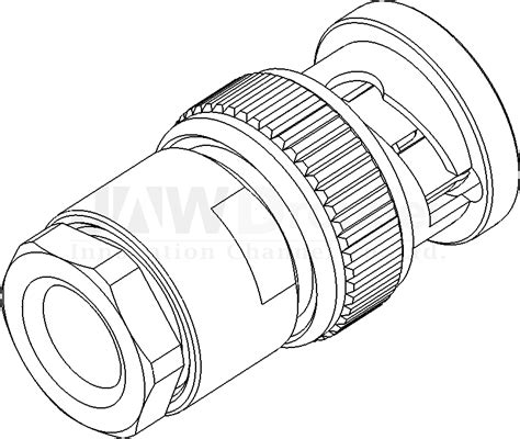 Bnc Plug Male Straight Connector Clamp Solder For Cablejawdropper