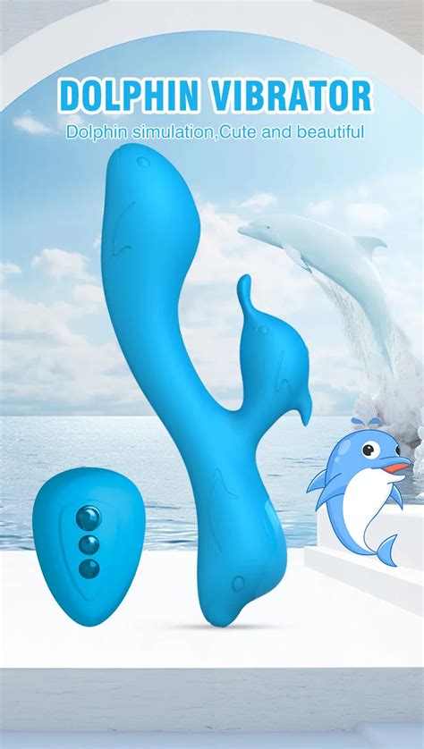 Simplewaysex Cute Dolphin Design C Spot G Spot Vibrator Sex Adult Toy Rabbit Vibrator Remote