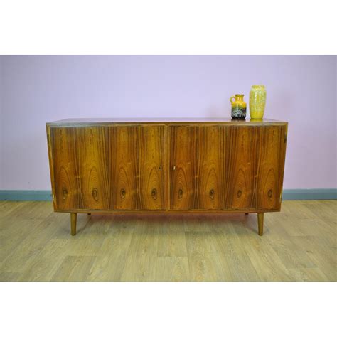 Vintage Danish Rosewood Sideboard By Carlo Jensen For Poul Hundevad 1960s