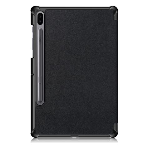 Samsung Galaxy Tab S6 Sm T860 Sm T865 Tri Fold Stand Cover Case Black