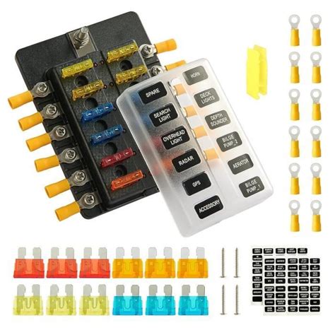 Bloc Fusibles V Bo Te Fusibles Tanche Avec Indicateur Led