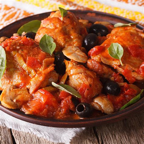 Recette Poulet à la provençale