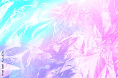 Vaporwave Style Holographic Texture Background Neon Pink Funky Paint