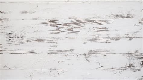 White Weathered Wooden Texture Background With Peeling White Paint