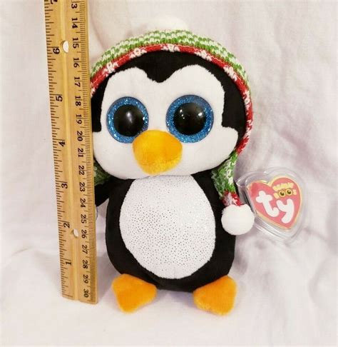 Ty Beanie Boos Penelope The Penguin Dob Mwmt Tag