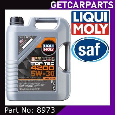 Liqui Moly Top Tec L W Engine Oil Acea C Vw Part