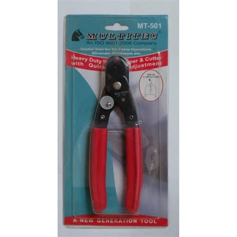 Alloy Multitec MT501 Heavy Duty Wire Stripper Cutter Size 7inch At Rs