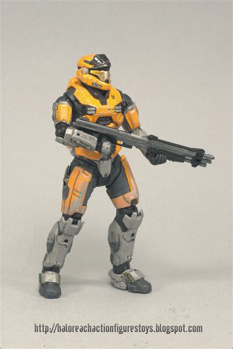 HALO REACH ACTON FIGURES - SPARTAN MARK V GOLD - SERIES 1