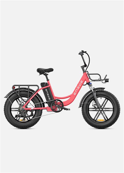 Engwe L20 Elektrische Fatbike EU Version 20inch 25km/h 250W Flamingo ...