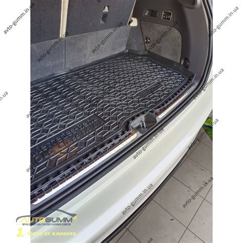ᐉ Автомобильный коврик в багажник Mercedes GLS (X167) 2019- (7 мест ...