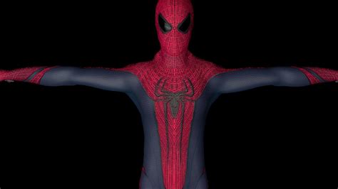 The Amazing Spiderman D Model Rig D Model Rigged Cgtrader