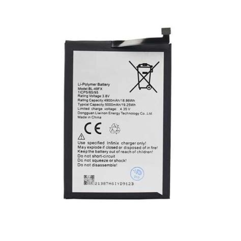Infinix Uyumlu Hot Lite Batarya Bl Fx Fiyat Telefon Par As