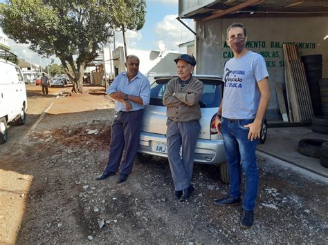 Vereador Carlinhos Acompanha Revitalização Da Avenida Papagaio Câmara Municipal De Cascavel