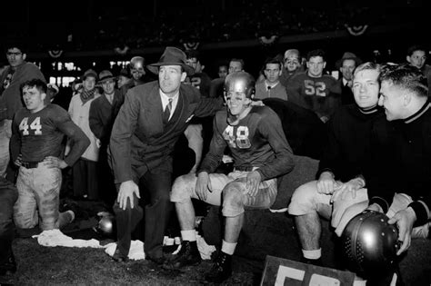 Notre Dame Football Looking Back At Irish Vs Navy 1943 One Foot Down