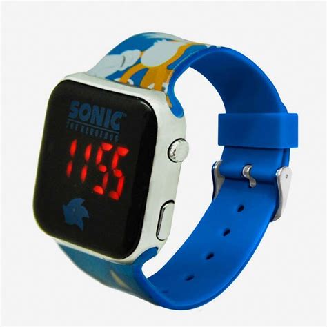 Montre Led Sonic Bleu Sonic