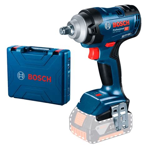 Аккумуляторный ударный гайковерт Bosch GDS 18V-400 Professional, без акб