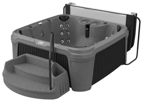 DayDream Ensemble Person Jet Hot Tub With Spa Accessories Powered By Jacuzzi Pumps Foter