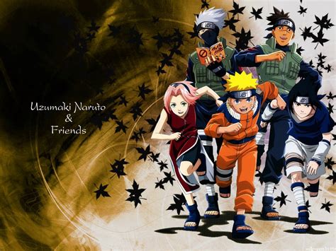 Naruto And Friends Wallpapers Wallpaper Cave