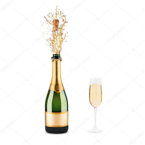 Bottle of champagne — Stock Photo © Lebval #43299033