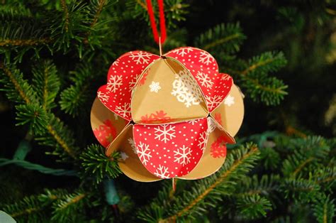 DIY Paper Ball Ornament Tutorial DO IT YOURSELF