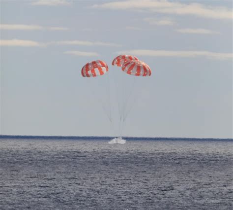 Orion Splashes Down Concluding Historic Artemis I Mission