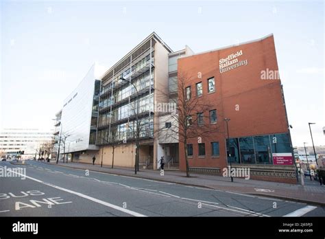 The Sheffield Hallam University Sheffield In The United Kingdom Stock