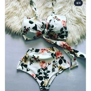 Biqu Ni Hot Pants La O Alcinha Feminina Estampado Florido Cd Shopee Brasil