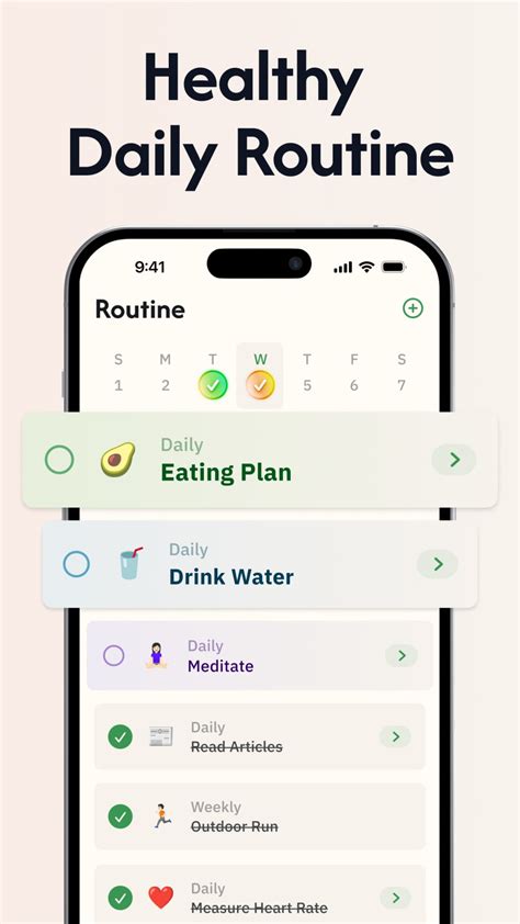 Healthy Daily Routine Planner สำหรับ Iphone ดาวน์โหลด