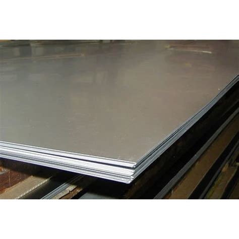 Hot Rolled Ms Plate Mild Steel X X Mm Silver Color