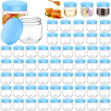 Snapklik Tanlade Pcs Oz Clear Plastic Jars