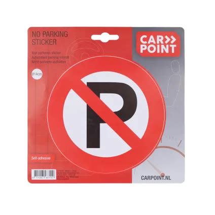 Carpoint Sticker Parkeren Verboden